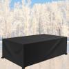 XUEQXUE Waterproof Outdoor Furniture Cover, 310 x 340 x 310 cm, Black view 1