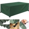 XUEQXUE Garden Furniture Cover 100 x 240 x 100 cm, Green view 3