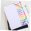 A4 Accordion File Organizer with 12 Sections, White view 4