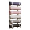 Metal Yoga Mat Wall Rack for Foam Rollers and Exercise Mats view 1