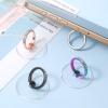 Ymapinc 4-Pack 360° Rotating Adhesive Phone Ring Holders, Rhinestone Ring Grips for Smartphones and Tablets view 4