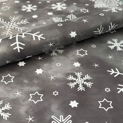 EISKRISTALL PVC Oilcloth Tablecloth, Gray/Anthracite, Rectangular, Washable, 120 x 80 cm