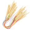 Colorful Double-Pointed Bamboo Circular Knitting Needles, 60 cm view 2