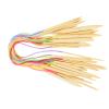 Colorful Double-Pointed Bamboo Circular Knitting Needles, 60 cm view 4