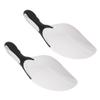 Kitchen Food Scoops, 2-Piece Set, PP, White, Smooth, Reusable view 1