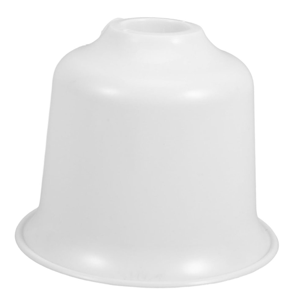 Cabilock Ceiling Fan Canopy, White Plastic, 2.3 cm Opening