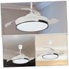 Cabilock Ceiling Fan Canopy, White Plastic, 2.3 cm Opening view 3