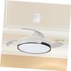 Cabilock Ceiling Fan Canopy, White Plastic, 2.3 cm Opening view 4
