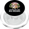 I'm Small But I Have Big Dreams French Bulldog PopSockets PopGrip for MagSafe view 1