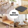 WEALSFUN Beige Bench Cushion with Non-Slip Bottom, Washable Cover, 110 x 55 x 5 cm view 4