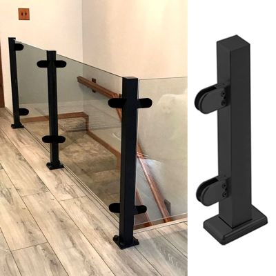 Balustrade Posts for Corner Railings, 100-Pack, 145 cm, Premium Black