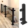Balustrade Posts for Corner Railings, 100-Pack, 145 cm, Premium Black view 1
