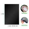 7 x 8 m Black Pond Liner, Tear-Resistant, Flexible, for Gardens, Pools, Fish Ponds, Fountains, Water Gardens and Waterfalls view 2