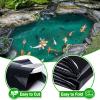 7 x 8 m Black Pond Liner, Tear-Resistant, Flexible, for Gardens, Pools, Fish Ponds, Fountains, Water Gardens and Waterfalls view 4
