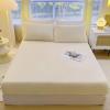 JIANINGHOME Flannel Fitted Sheet 100 x 200 cm, Warm Plush Winter Sheet with Cashmere Touch for Box Spring Beds view 1