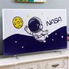 Treer TV Dust Cover, Universal Stretch Cover for 32–85 Inch TVs and PC Monitors, 49 Inch Space Man view 1