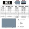 Treer TV Dust Cover, Universal Stretch Cover for 32–85 Inch TVs and PC Monitors, 49 Inch Space Man view 2