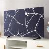 Hixingo TV Dust Cover, Universal TV Protection Cover for Desktop, Wall-Mounted and Curved TVs, 65-Inch Star view 1