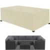XUEQXUE Garden Table Cover, 100 x 140 x 100 cm, Beige view 1