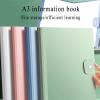 Display Book Binder, A3 Display Folder with 30 Pockets, Presentation Book with Clear Sleeves, Project File Folder for Office and School (Clear) view 3