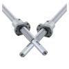 EVBELGBPZ C3 Ball Screw SFU/SSR/SCR 1605/1610/1616/1620, R16, 5/10/20 mm Lead, CNC Ball Nut (0.001 mm/300 mm) (SFE1620, 1900 mm) view 2