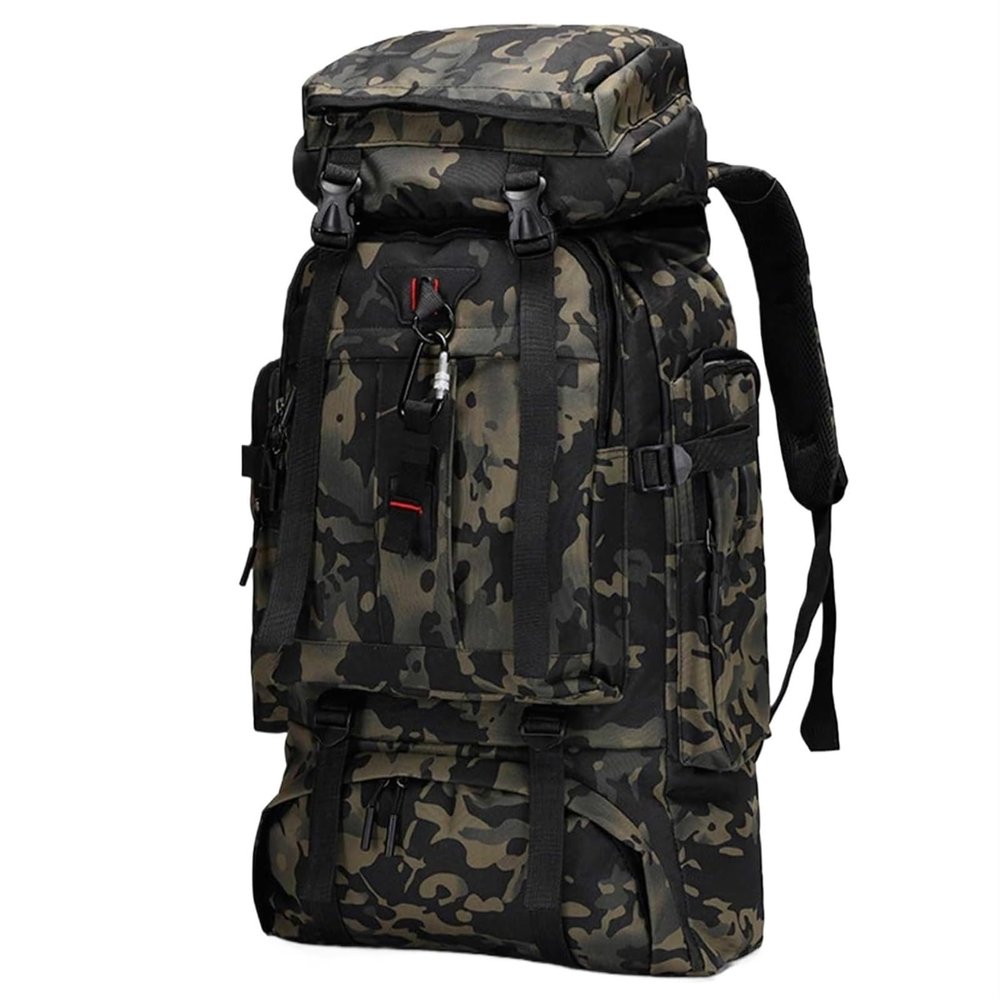 AMYSTY 80L Trekking Backpack for Camping, Hiking and Travel