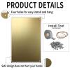 WIZYXQ Funny Metal Sign "This Is A Bathroom Not An Internet Cafe," 12 x 8 in view 3