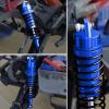 Metal Front and Rear Shock Upgrade Parts for Traxxas Slash 4X4, Slash VXL 2WD, Rustler, Stampede and Hoss 1/10 RC Cars, Blue view 3