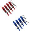 Metal Front and Rear Shock Upgrade Parts for Traxxas Slash 4X4, Slash VXL 2WD, Rustler, Stampede and Hoss 1/10 RC Cars, Blue view 4