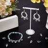 Beebeecraft 40-Piece Clear Faceted Glass Teardrop Charms view 4
