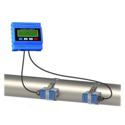 TUF-2000M Ultrasonic Water Flow Meter with High-Temperature Sensor