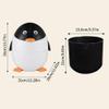 AMOYER Trash Can, Countertop Trash Can, Small Wastebasket for Home, Kitchen, Office, and Nursery view 4