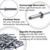 Gabex Flat-Head Blind Rivets, Aluminum/Steel, 2.4–6.4 mm, Professional Quality (3.2 x 6 mm, 500 pcs.) view 3
