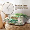 St. Patrick's Day Throw Pillow Covers, 22 x 22 in, Set of 2, Lucky Clover, Cotton-Linen view 4