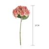 2-Pack Artificial Hydrangea Flowers, 37 cm, Gray view 3