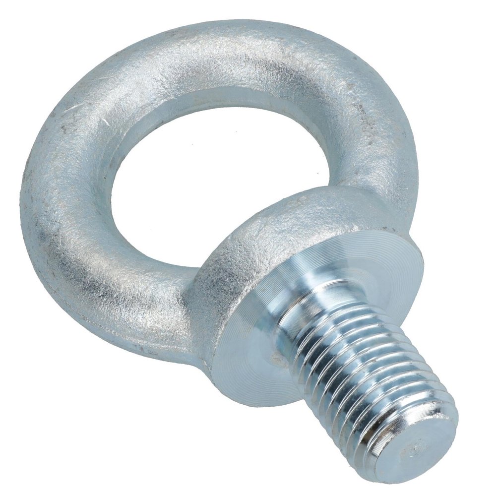 Eye Bolt, 36 mm, Galvanized, 54 mm Long, 5.10-Ton Capacity, 1 Pc.