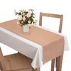 Voppi Caramel Decorative Table Runner, 120 cm, Smooth Solid Color view 1