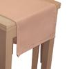Voppi Caramel Decorative Table Runner, 120 cm, Smooth Solid Color view 4