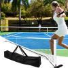 Generico Portable 22 ft Tennis Net for Tennis and Badminton view 3