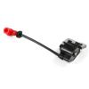 MGHGFYTAS RC Car Upgrade Parts for 1/5 HPI, Rovan, KM Baja 5B/5T/5SC, Zenoah/CY/Rovan Engines, 2× Ignition Coil System with Red Caps and Switch Wires view 4