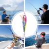 Squid Jigs Fishing Lures for Salmon, Trolling & Saltwater Fishing view 4