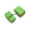 ICXLPMC 2-Set KF15EDGKD/2EDGKD 2/3/4/5/6/7/8-Pin 3.81 mm Spring Plug-In Screwless Pluggable PCB Terminal Block Connector, Straight Pin Set 11 view 4