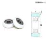 1 pc 6×30×9 BSR62630-9 Rowing Machine Seat Wheel, 30 mm Diameter, 6 mm Hole, POM-Coated Bearing Pulley, ICXLPMC (8×32×12 mm) view 2