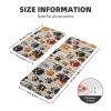Dog Bone Paw Print Kitchen Mats, Set of 2, Non-Slip Crystal Velvet Floor Mats for Kitchen, Home & Office view 2