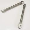 1-Piece 304 Stainless Steel Bellows Water Inlet Hose for Fan Coil Units and Central Air Conditioning, DN20, 3/4 in, 25 cm view 4