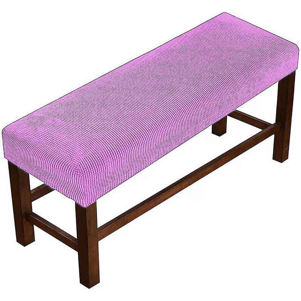 SDNAM Stretch Bench Slipcover, Purple, 160–180 cm