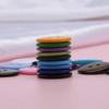 930 mm 2-Hole Round Resin Sewing Buttons, 11.5 mm, 30 Pieces view 3