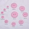 930 mm 2-Hole Round Resin Sewing Buttons, 11.5 mm, 30 Pieces view 4