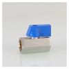 Threaded Brass Ball Valve, 1/8"–1/2", Male-to-Female, Blue Handle view 4