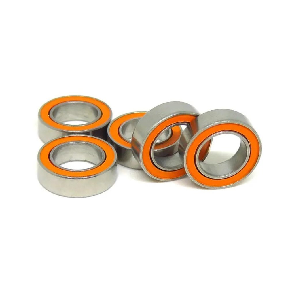 10-Piece ABEC-7 SMR115 2RS Bearing, 5 x 11 x 4 mm, Stainless Steel Hybrid Ceramic, MR115/SMR115C 2RS, Wheel Bearing RUAJOGYNVM (SMR84C-2OS, 4 x 8 x 3 mm)